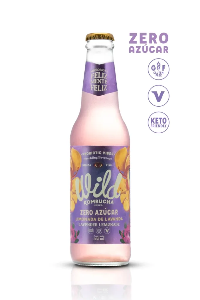 Limonada de Lavanda - Wild Kombucha Zero