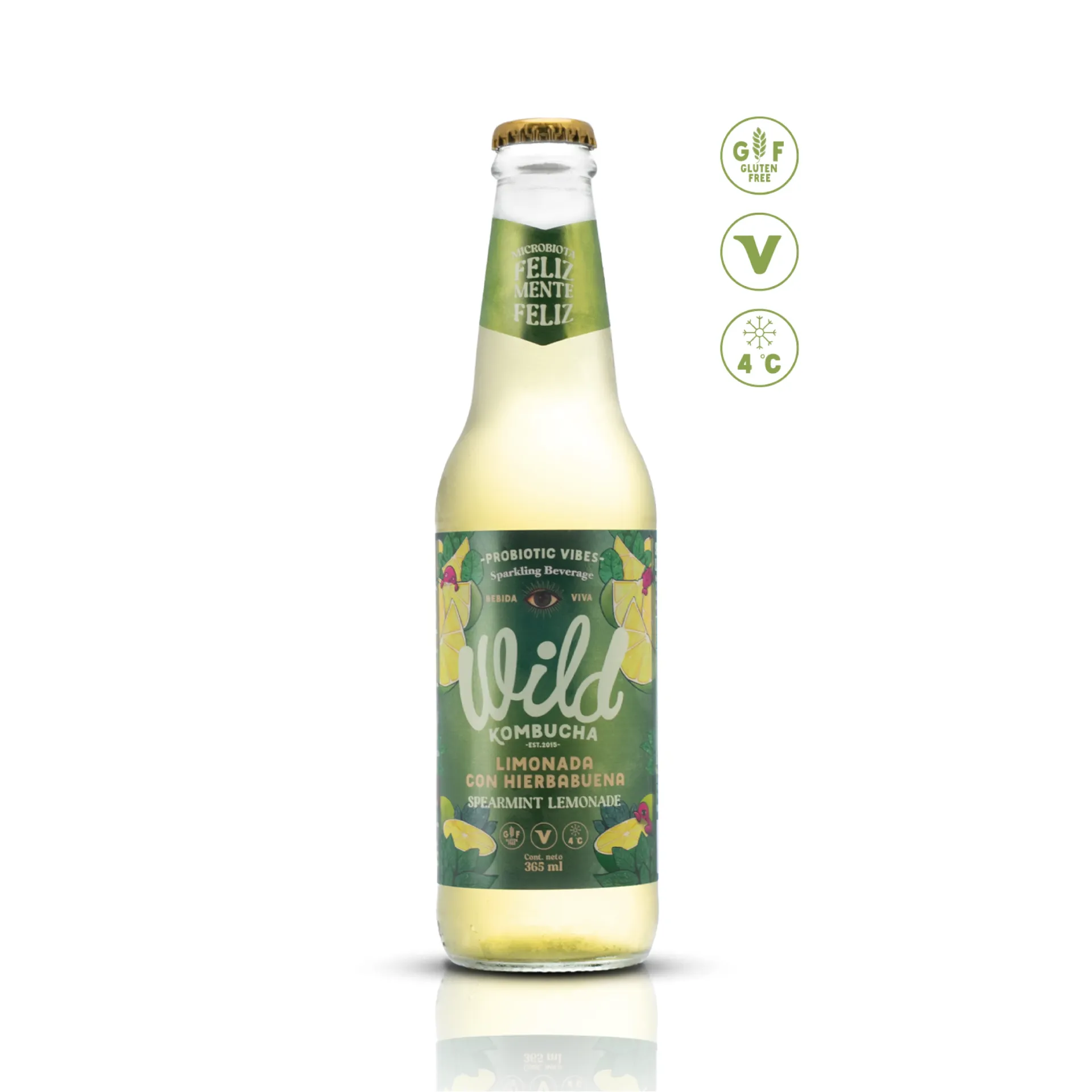Limonada con hierbabuena pack 12 ud