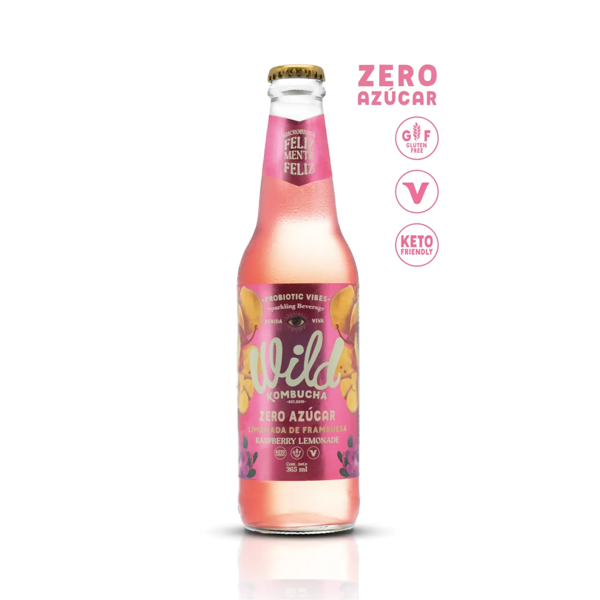Limonada de frambuesa Zero pack 12 ud