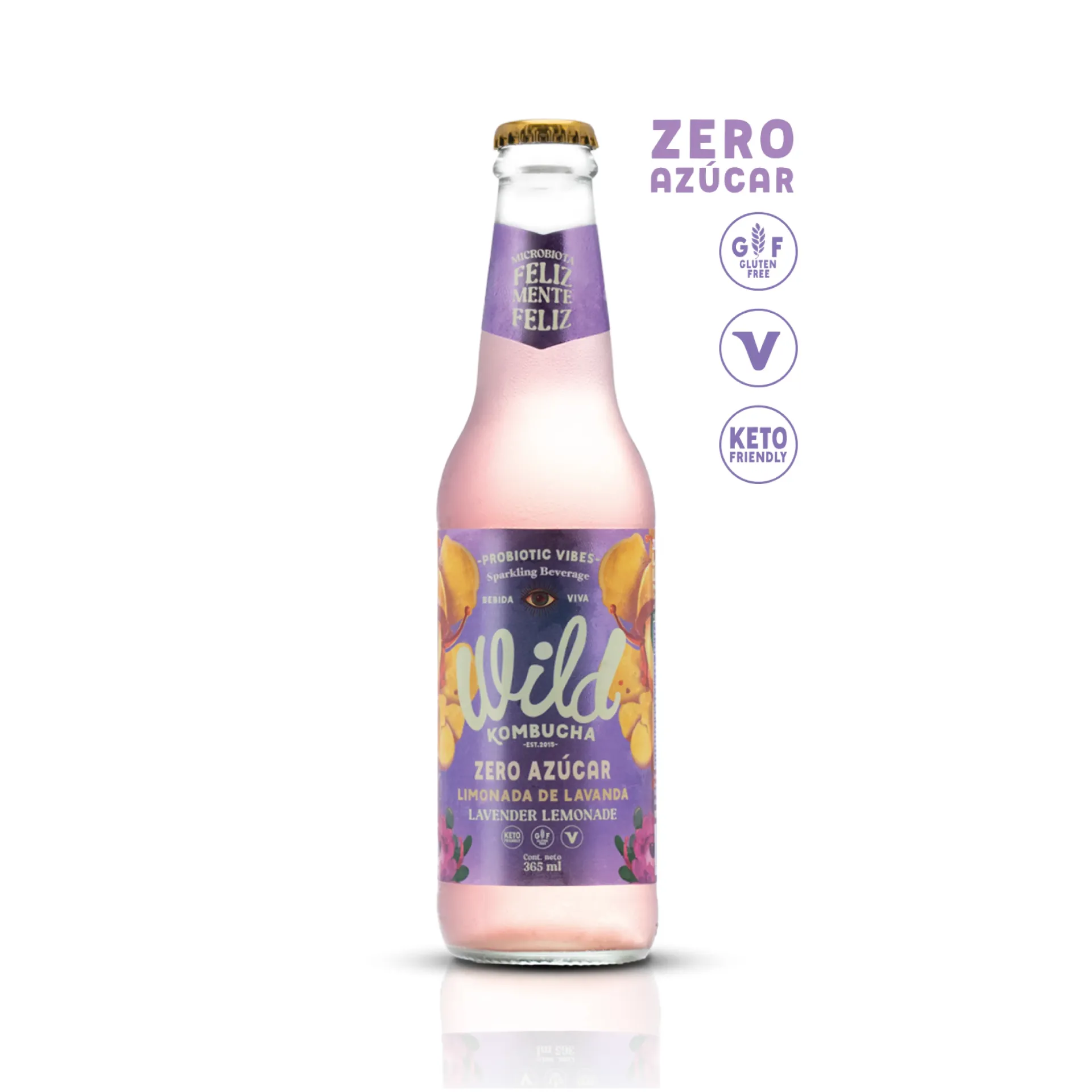 Limonada de lavanda Zero pack 12 ud